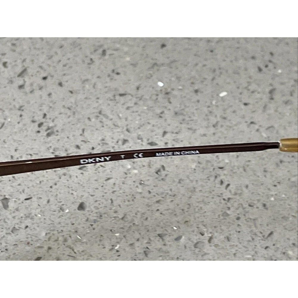 DKNY Eyeglasses Frames Only 51-17-135 DY 5551 1034 Designer Brown Full Rim